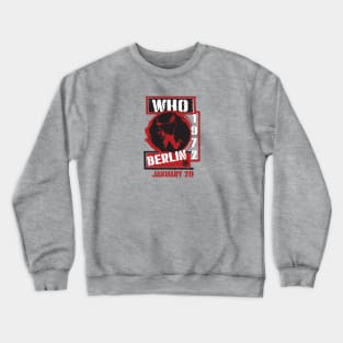 Who design concert tee Crewneck Sweatshirt